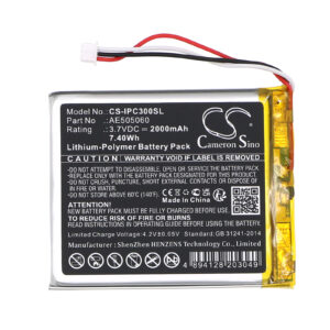 Apple A1040 A1059 iPod Classic 3rd MP3 Player Replacement Battery 2000mAh