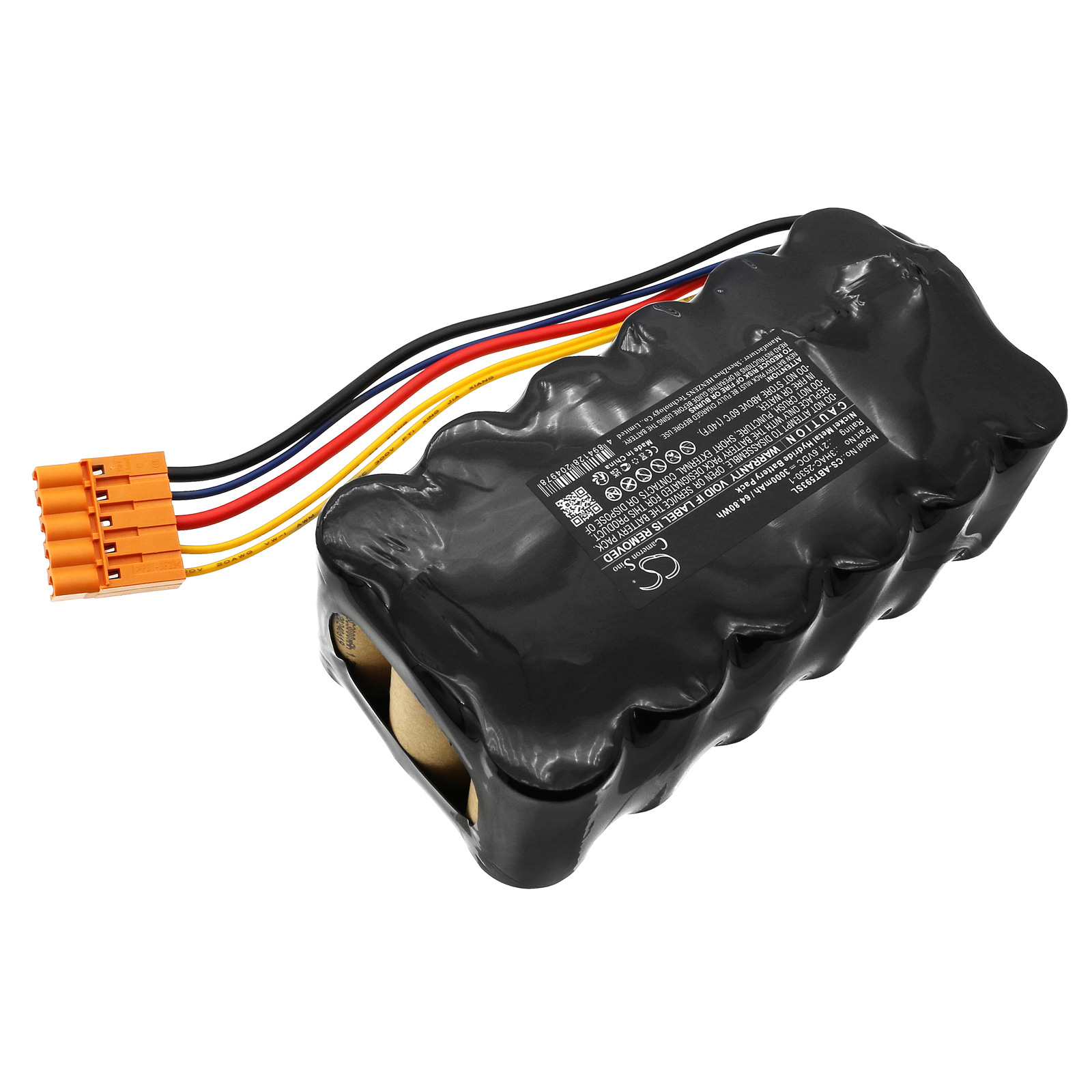 Replaces battery for 3HAC-5393-2, Ni-MH 15000mAh, 21.6V