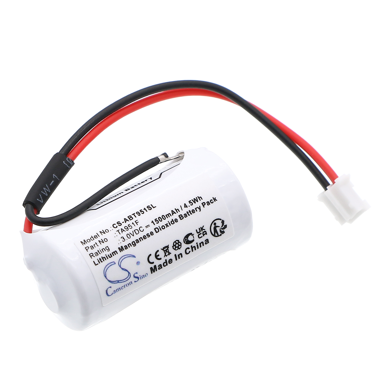 ABB 3BDH001030R0001 TA951F Replacement Battery 1500mAh