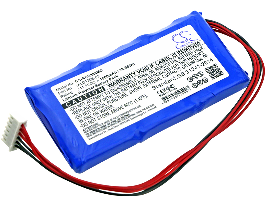 Aricon BAT-141015200-041 Medical Replacement Battery 1800mAh