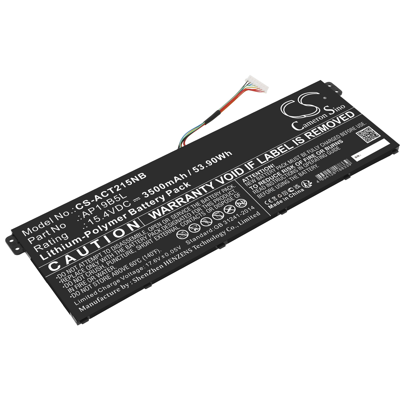 ACER 57WM Replacement Battery 3500mAh