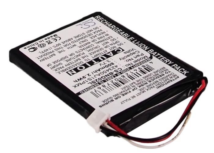 Blaupunkt TravelPilot 100 Replacement Battery 800mAh