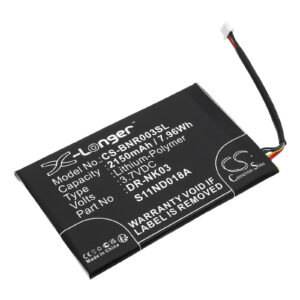 NOOK BATTERY REPLACEMENT Barnes & Noble BNRV300 Replacement Battery