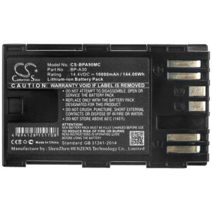 Canon BP-A30 EOS Series Replacement Battery 10000mAh