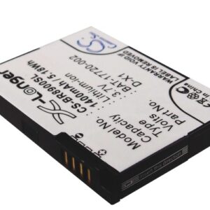 BLACKBERRY 8900 BATTERY Replacement Battery 1400mAh