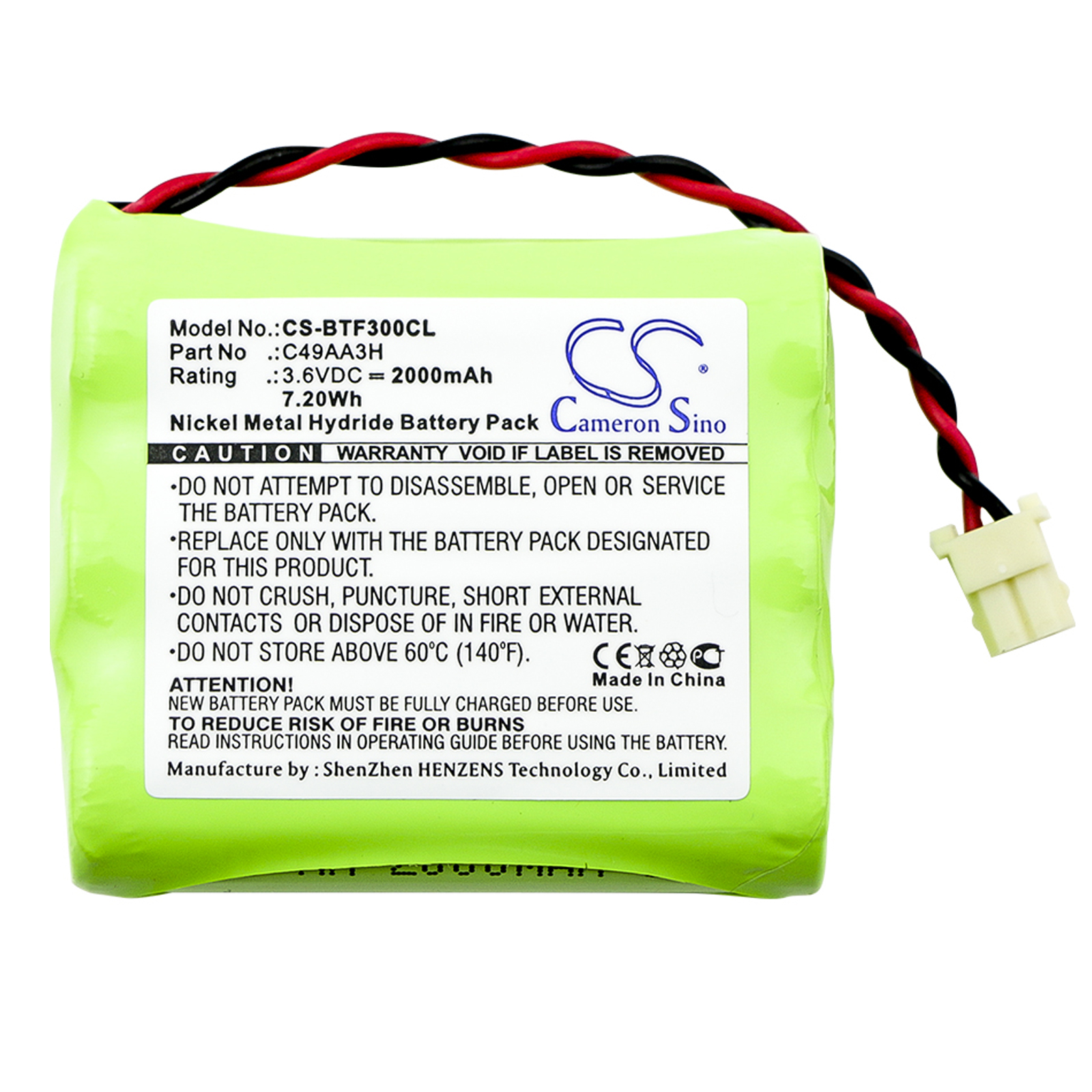 BT C49AA3H Cordless Phone Replacement Battery 2000mAh