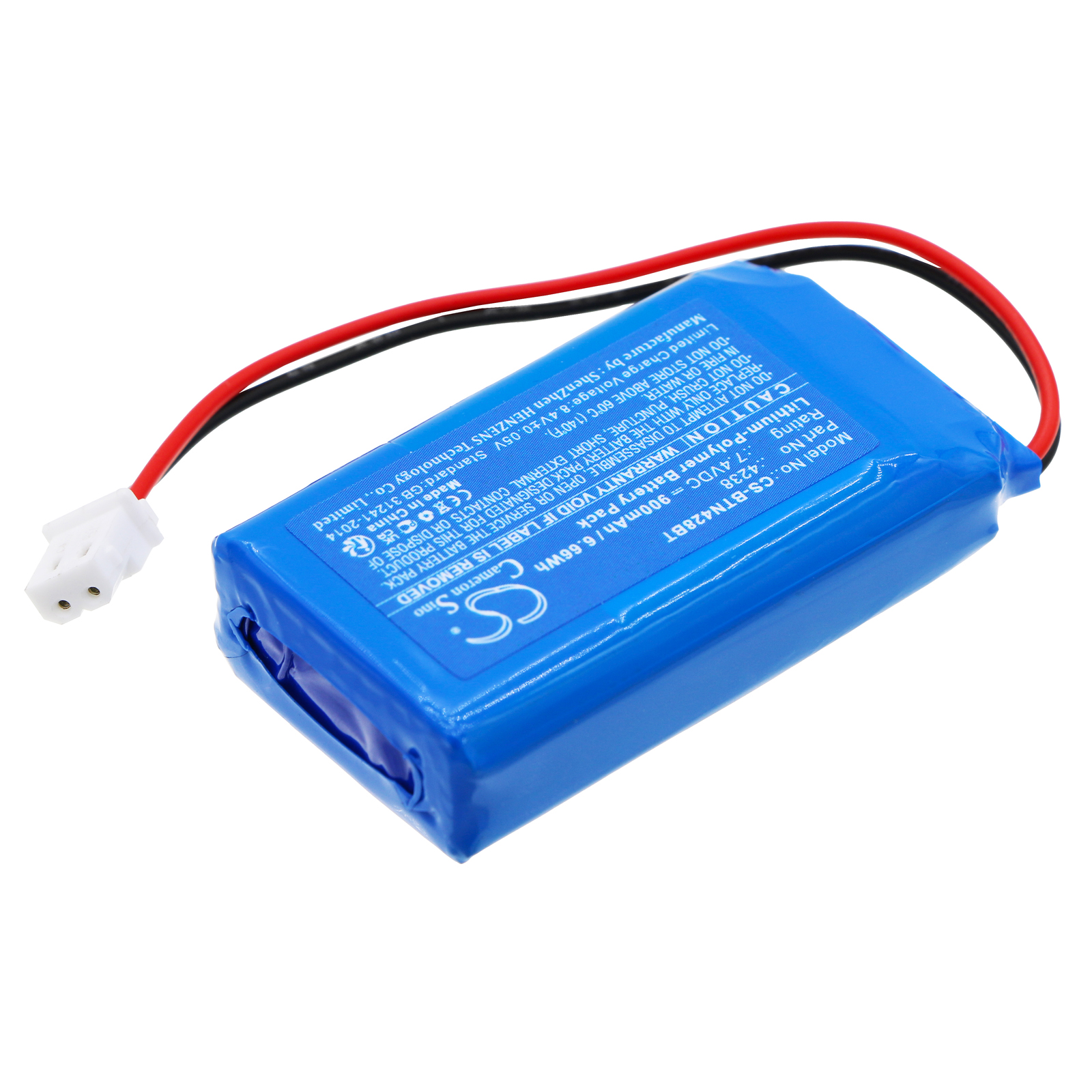 Bticino 4216 4280 4238 Security System Replacement Battery 900mAh