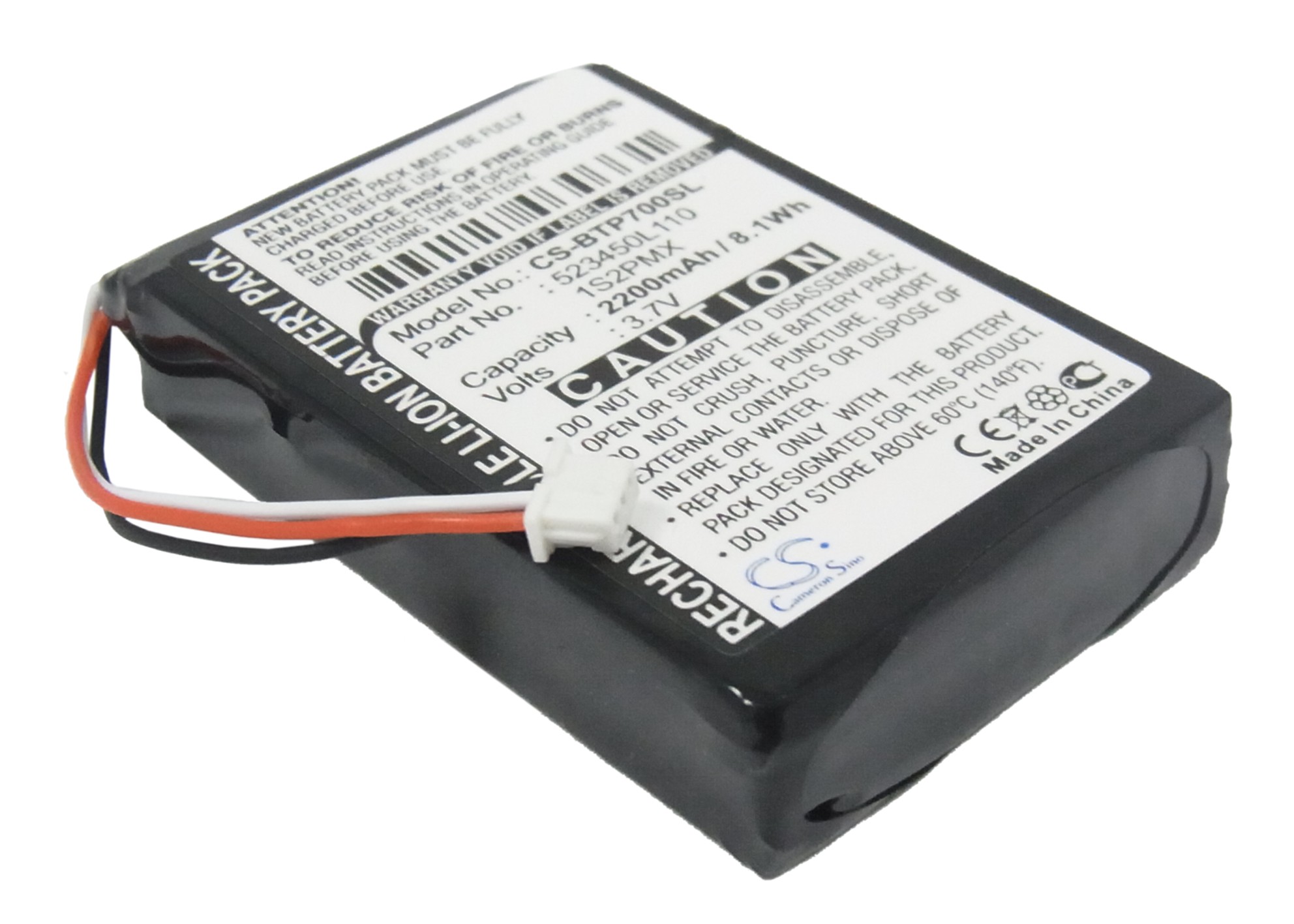 Blaupunkt TravelPilot 500 Replacement Battery 2200mAh