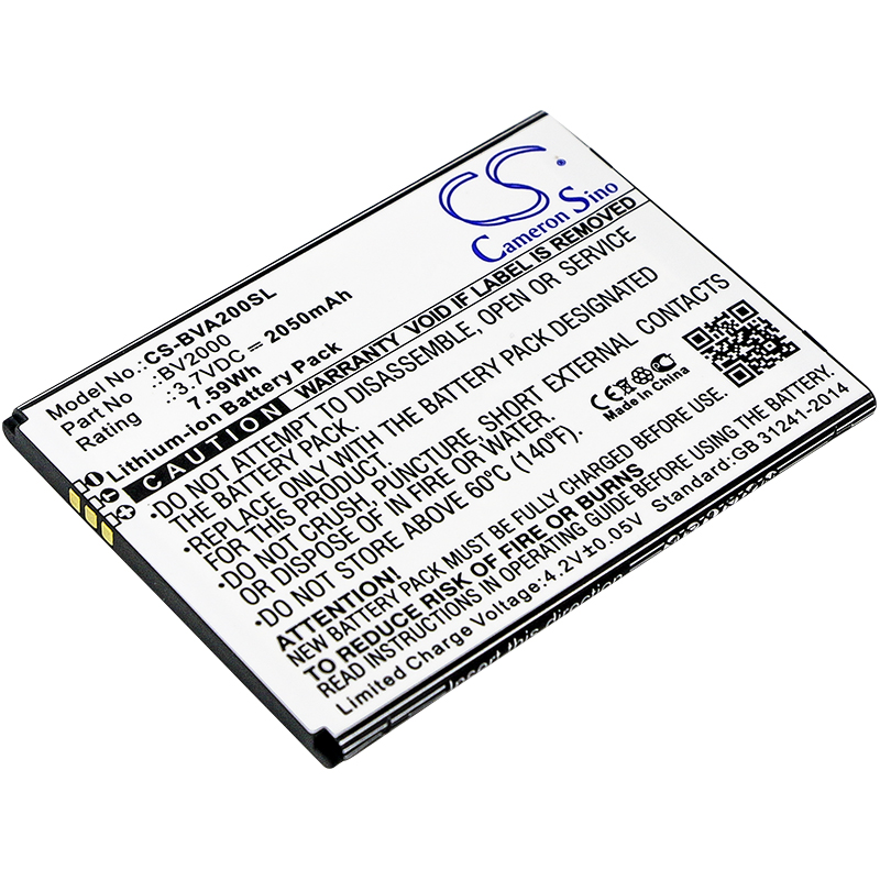Blackview BV2000 Mobile/SmartPhone Replacement Battery 2050mAh