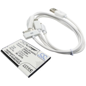 LG AKA D690 D690N D693 D693N D830 D850 D850 LTE D851 D855 Replacement Battery