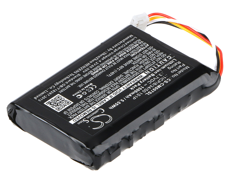 1500 mAh for Custom Battery Pack 1ICP/8/34/50 1S1P