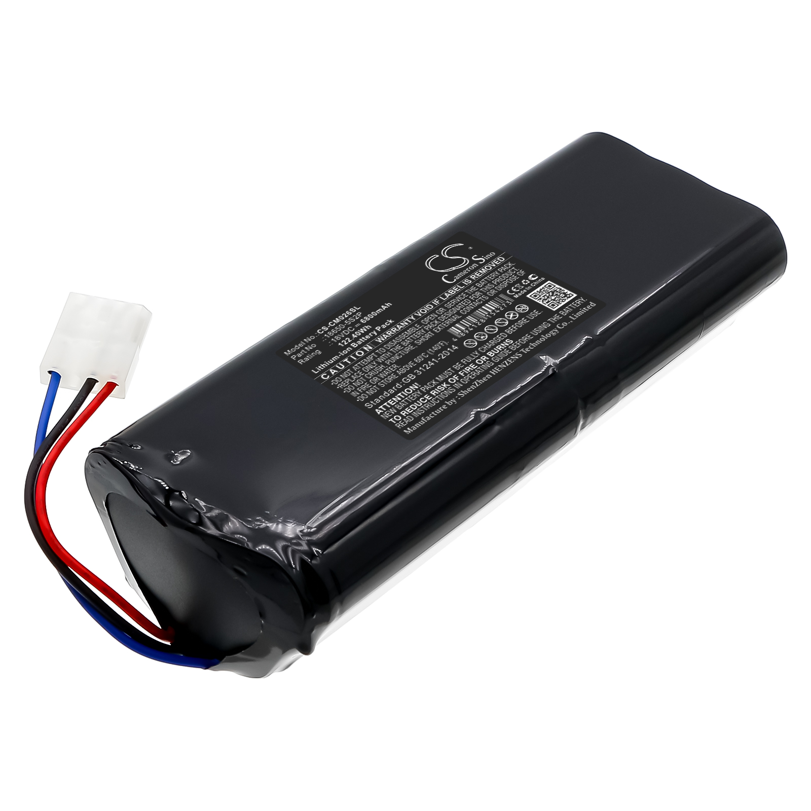 6800 mAh for Custom Battery Pack 18650-5S2P