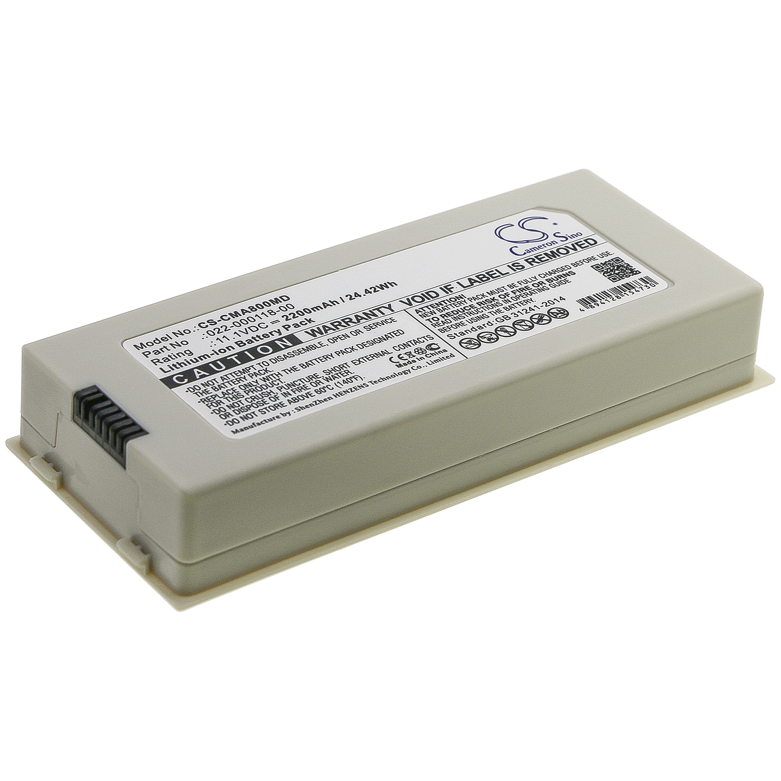 COMEN C80 NC10 NC12A NC8A Replacement Battery 11.1V 2000mAh