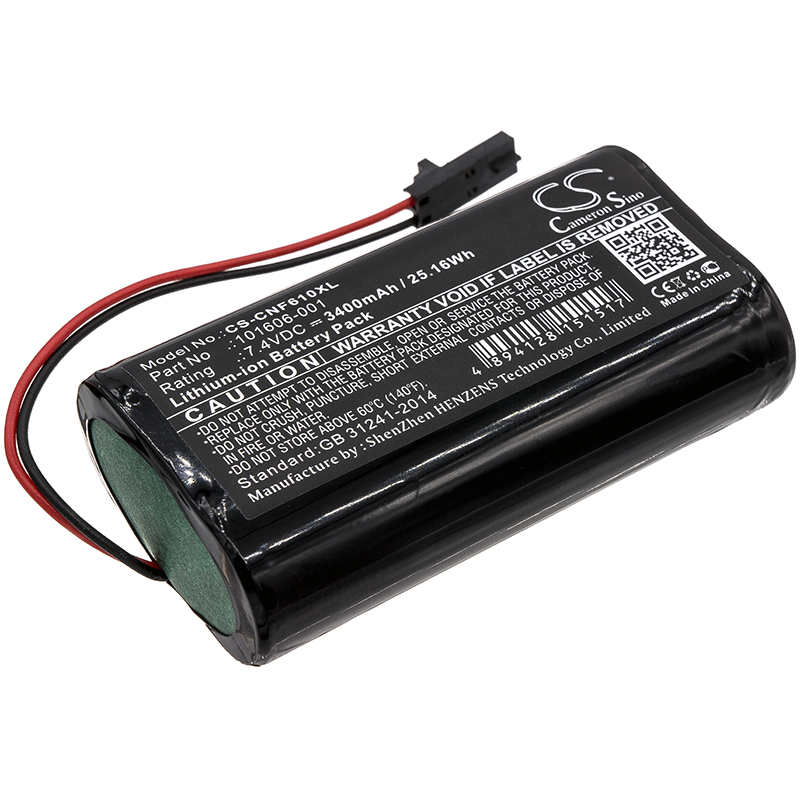 ComSonics 101610-DF QAM Sniffer Replacement Battery 3400mAh