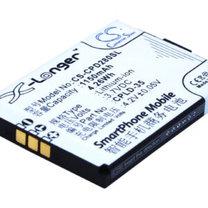 Coolpad D280 D520 E200 E210 E570 Replacement Battery 1150mAh
