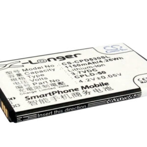 Coolpad 8013 8811 D530 E239 W711 Replacement Battery 1150mAh