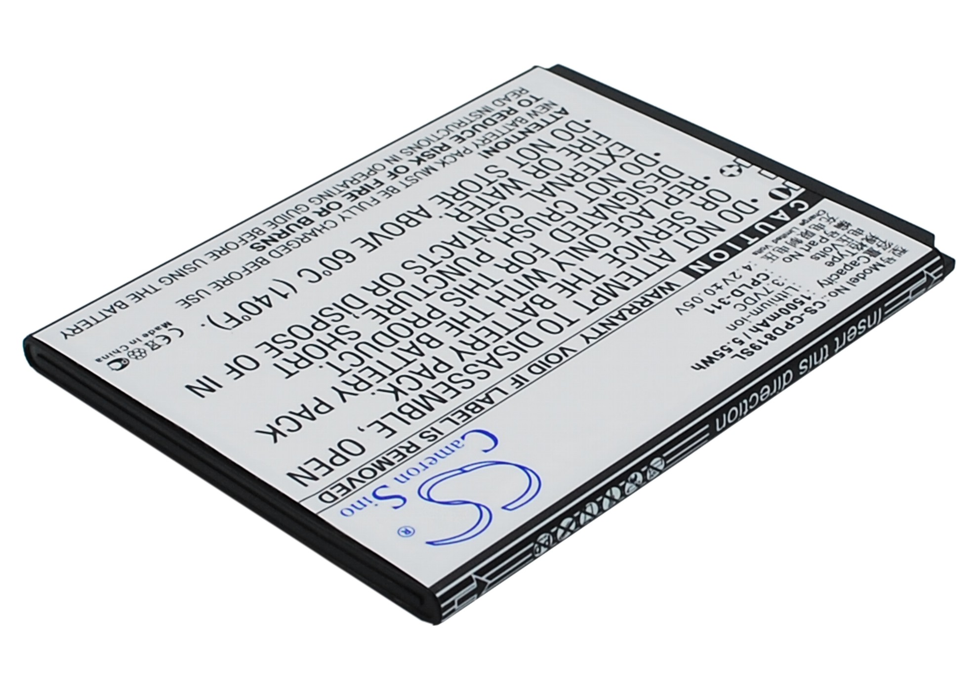 1500 mAh for Coolpad CPLD-311