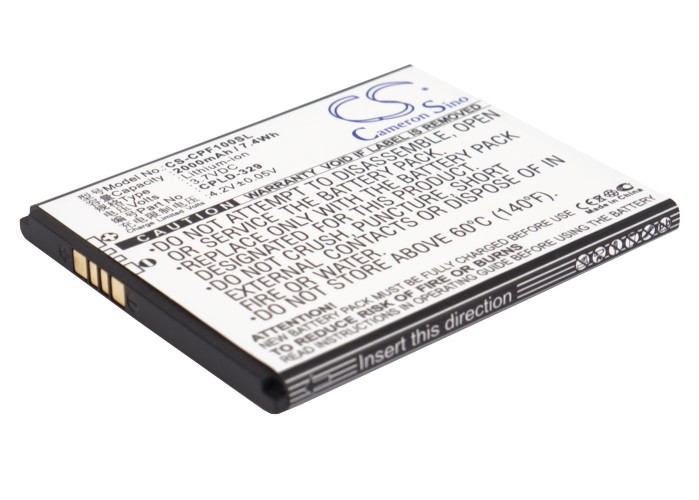 Coolpad 8297 Dazen F1 Plus Replacement Battery 2000mAh