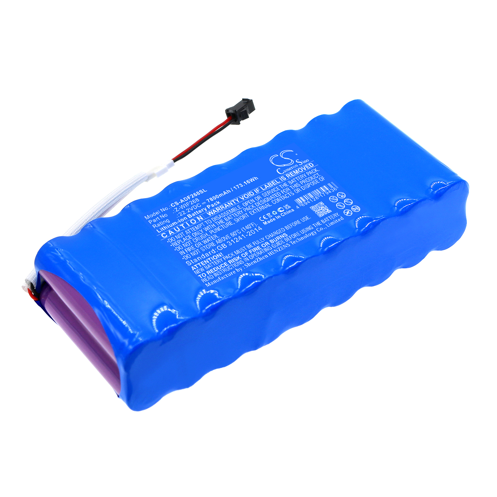American DJ WIFLY EXR QA5 IP Z-WIF268 Replacement Battery 7800mAh