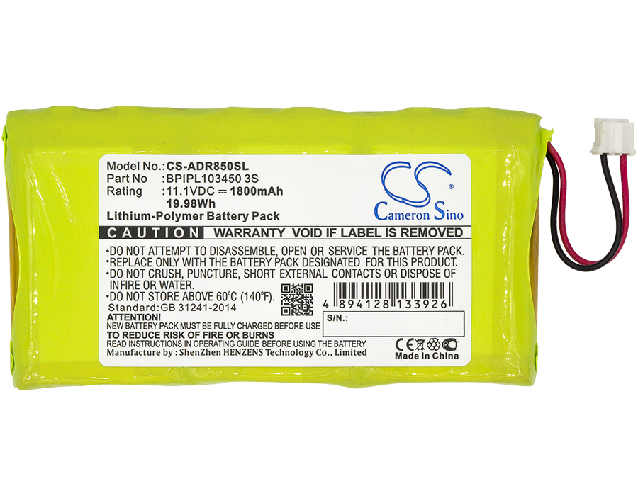 Albrecht DR 850 DR-850 DAB Digital Replacement Battery