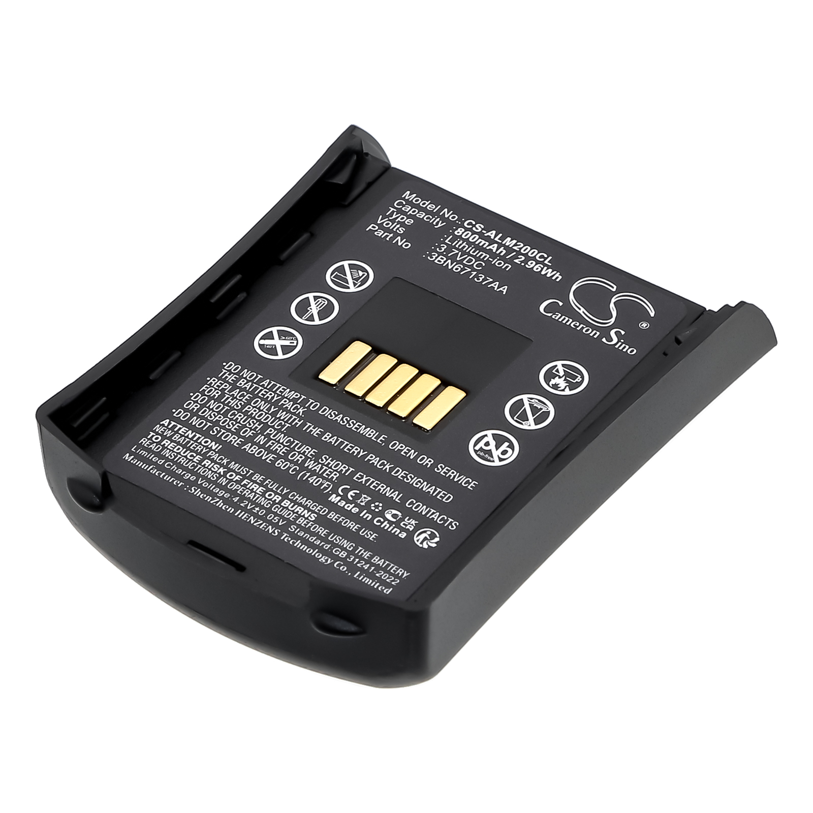 Alcatel Mobile Reflexes 200 Replacement Battery 800mAh