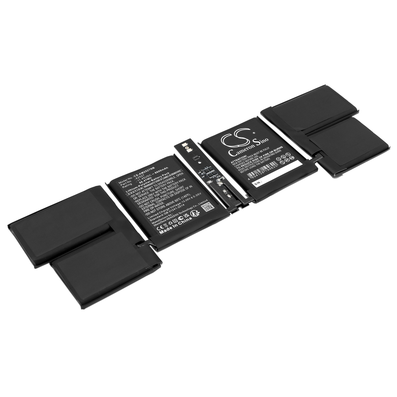Apple A2527 Macbook Series Replacement Battery 8600mAh