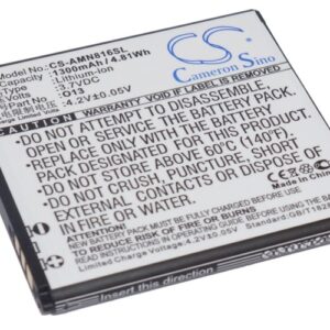 AMOI N806 N807 N816 N89 O13 Mobile/SmartPhone Replacement Battery 1300mAh