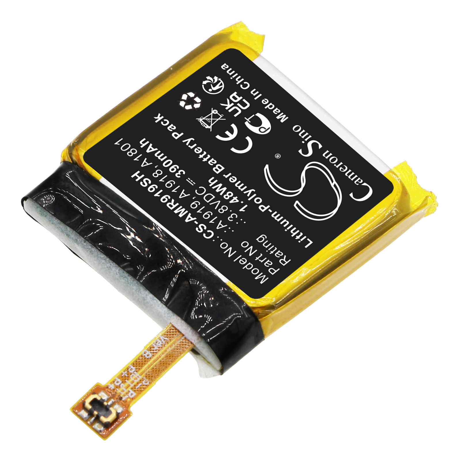 Amazfit T-Rex A1801 A1918 A1919 Replacement Battery 390mAh