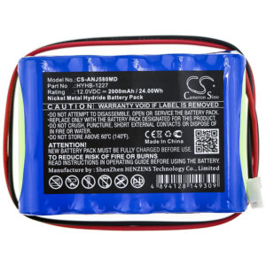 Angel HYHB-1227 Medical Replacement Battery 2000mAh