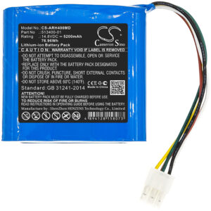 Arjo Flowtron ACS800 Medical Replacement Battery 5200mAh