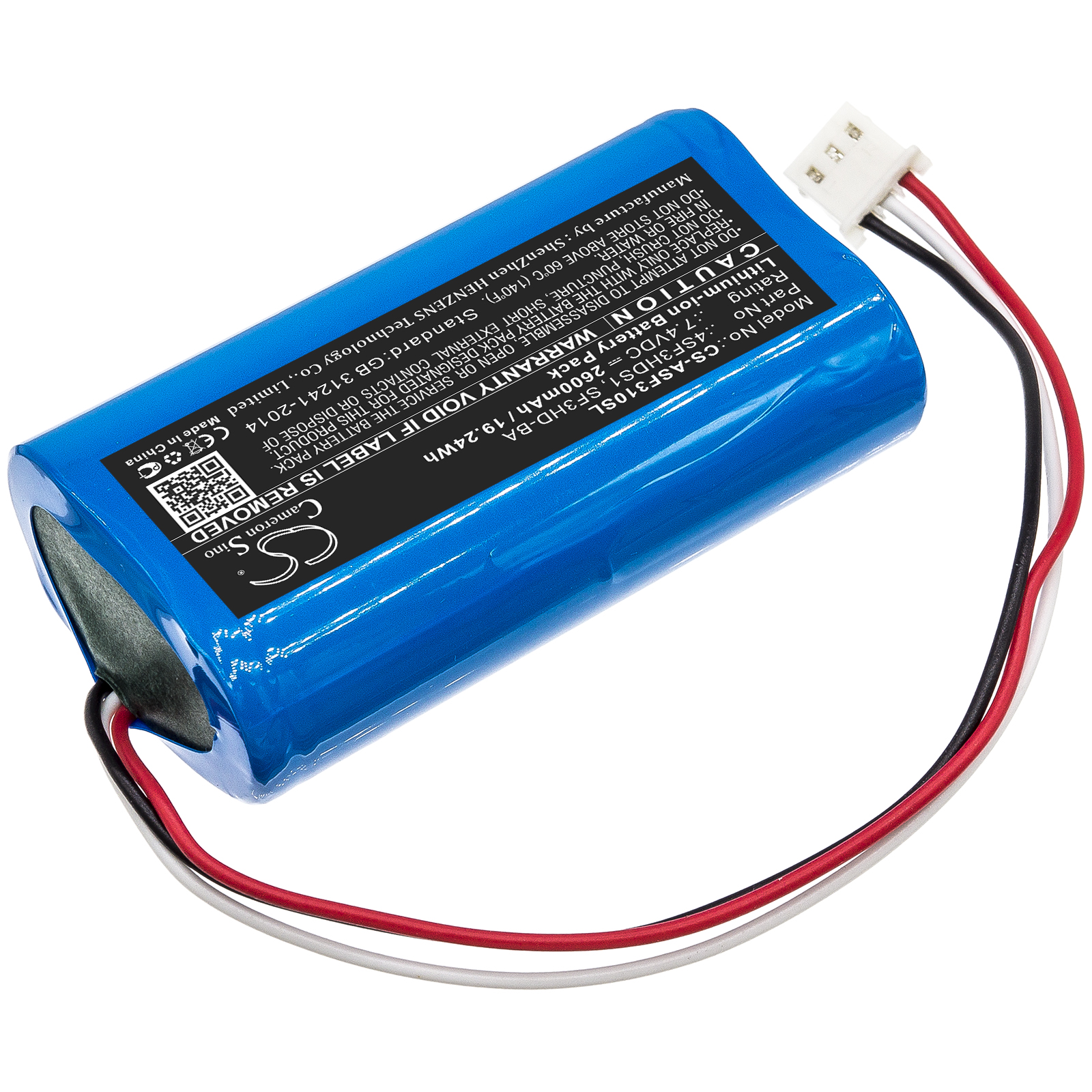 ALPSAT Satfinder Spare Part 3HD Replacement Battery 2600mAh