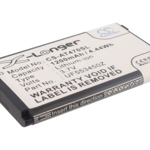 AIRIS T470 T470E T470i uf553450Z PDA/Pocket PC Replacement Battery 1200mAh
