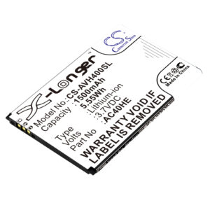 Archos 40 Helium AC40HE Mobile/SmartPhone Replacement Battery 1500mAh