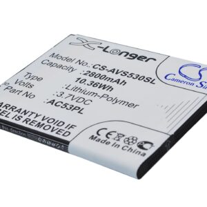 Archos 53 Platinum AC53PL Mobile/SmartPhone Replacement Battery 2800mAh