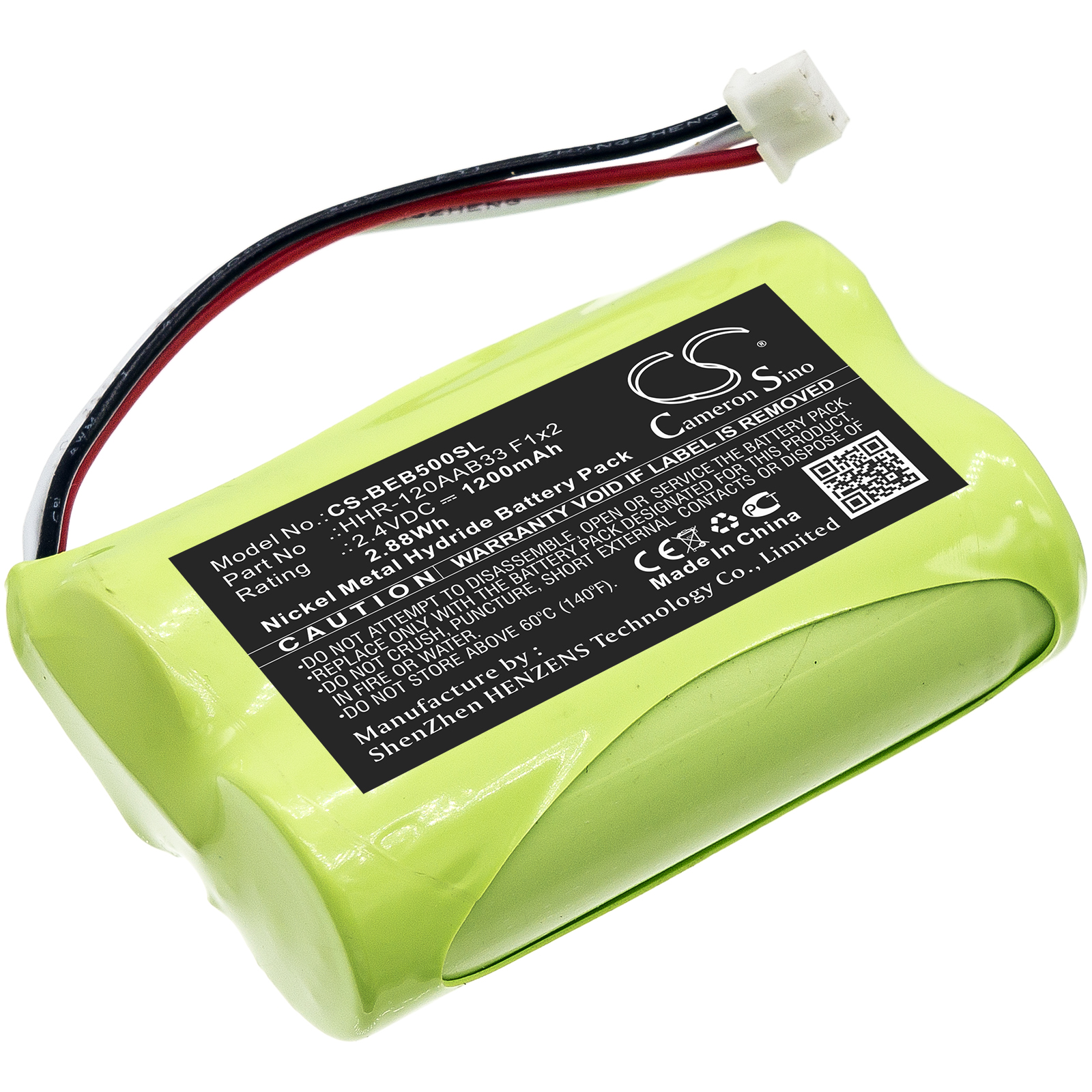 Bang & Olufsen Beo5 Beo6 HHR-120AAB33 F1x2 Replacement Battery 1200mAh