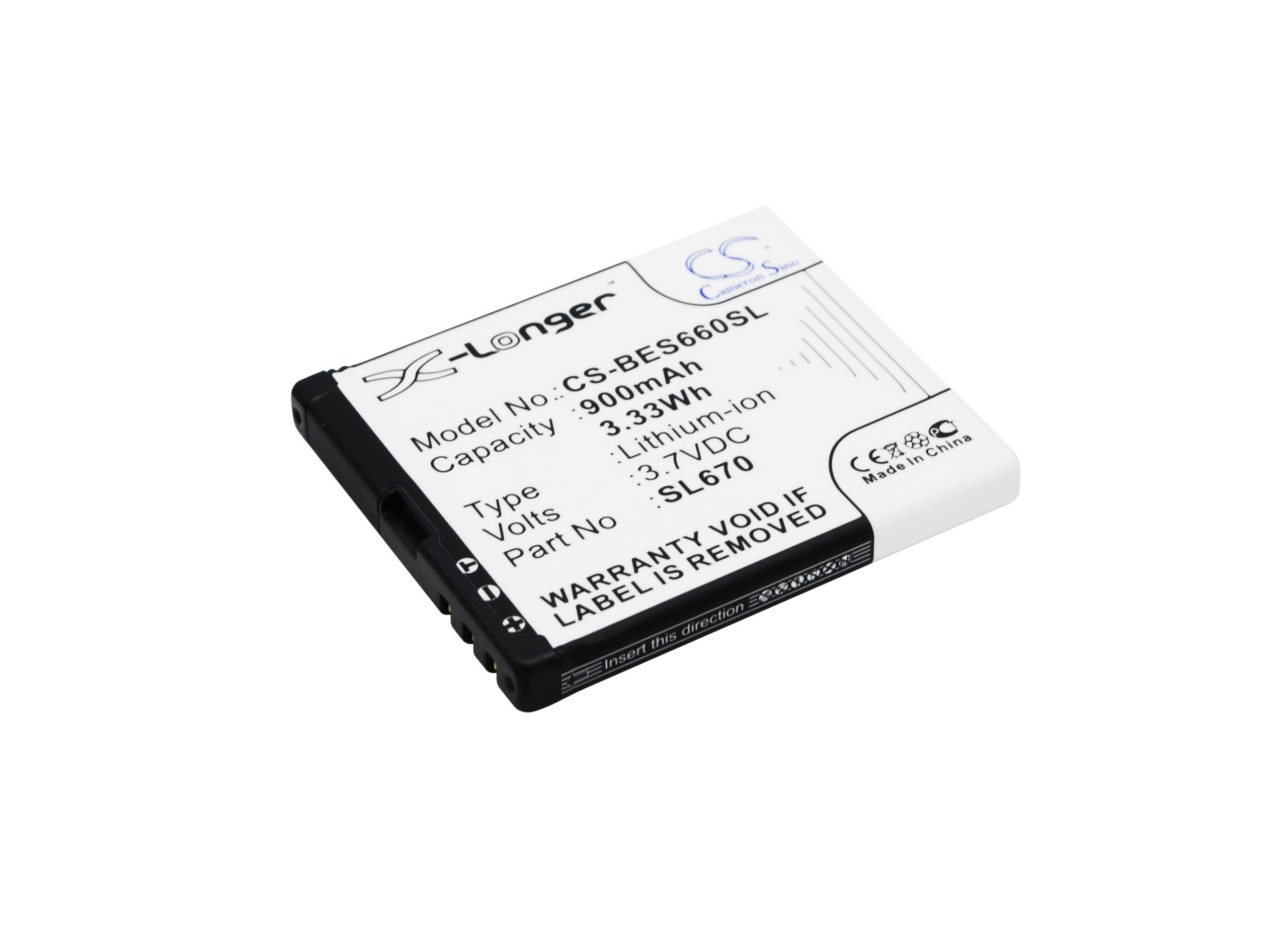 Bea-fon SL625AD SL630 SL640 Replacement Battery 900mAh