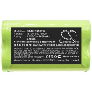 Black & Decker KC360H 15190 Replacement Battery 1600mAh