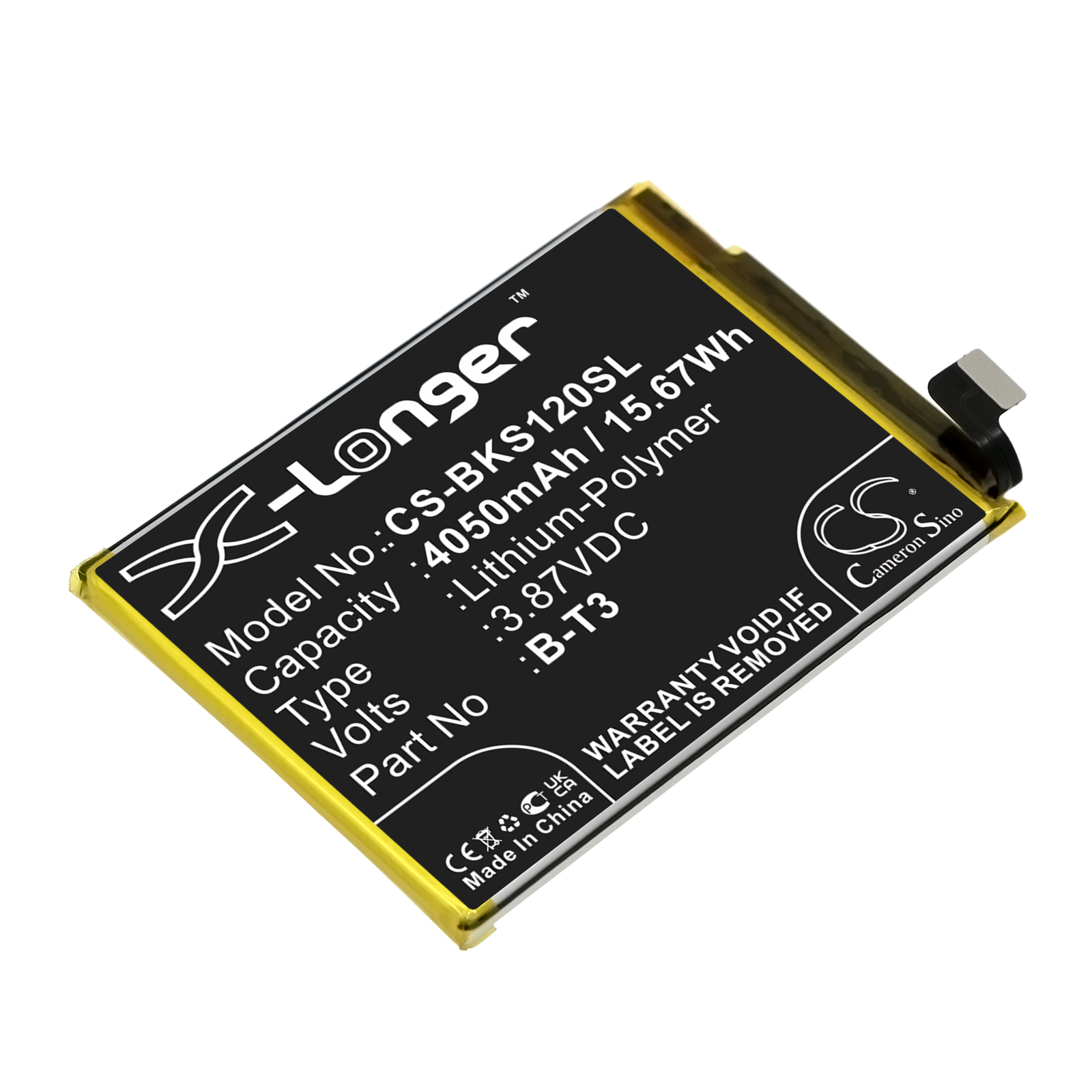 VIVO S12 Pro V2163A B-T3 Replacement Battery 4050mAh