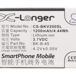 BBK VIVO VIVO S1 VIVO S6 VIVO V2 Replacement Battery 1200mAh