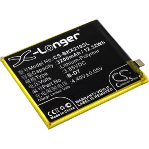 BBK B-D7 Mobile/SmartPhone Replacement Battery 3200mAh