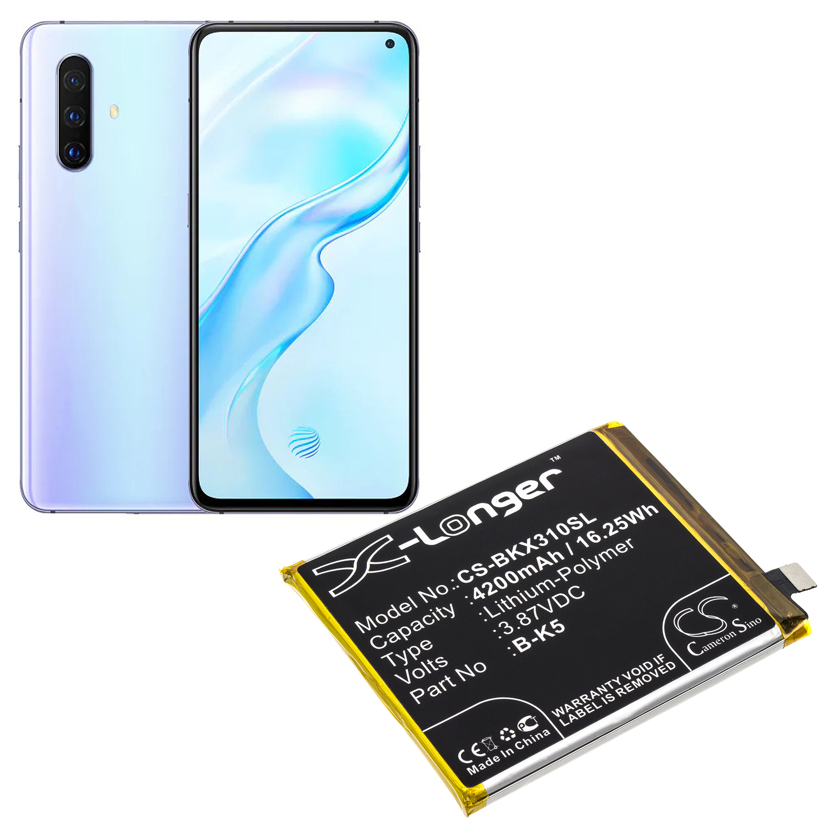 VIVO B-K5 Mobile/SmartPhone Replacement Battery 4200mAh