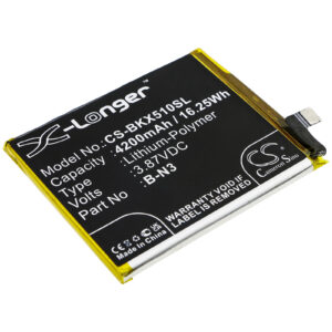 VIVO V2005 X50 Pro X51 5G B-N3 Mobile/SmartPhone Replacement Battery 4200mAh