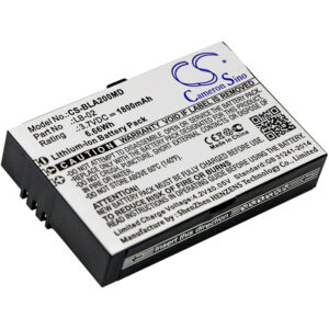 BIOLIGHT A2 A3 A4 A5 A6 A8 Q5 Bolate A2 Bolate A3 Replacement Battery 1800mAh
