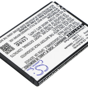 BLU D140K D141K Dash JR K C654405140T Replacement Battery 1000mAh