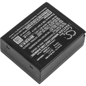 OLYMPUS E-M1 E-M1 Mark II Mark II mirrorless OM-D Replacement Battery 1900mAh