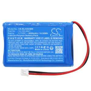 BIOLIGHT BLT-203 12-100-0021 Medical Replacement Battery 4000mAh