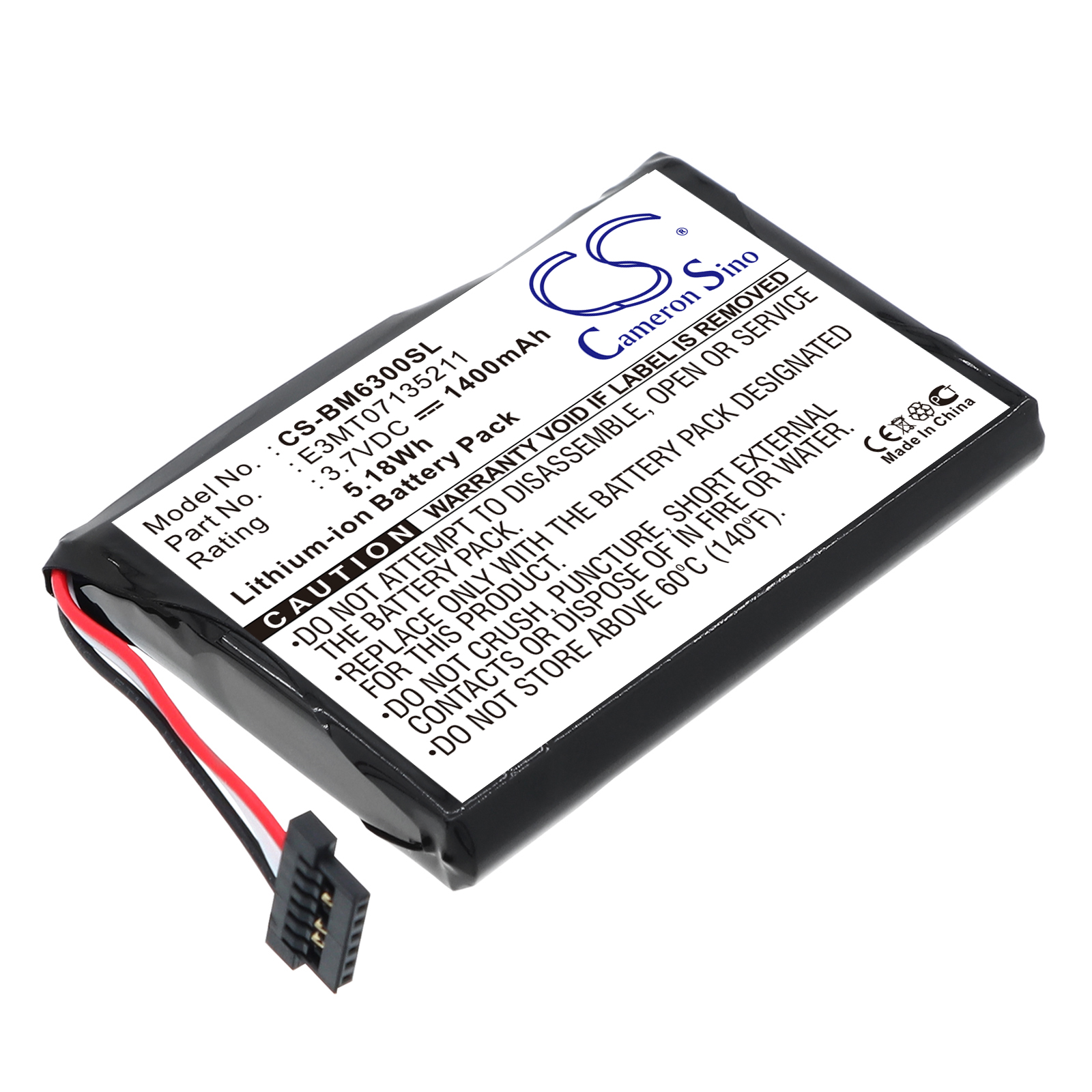PNA TRANSONIC 3002 BlueMedia Replacement Battery 1400mAh