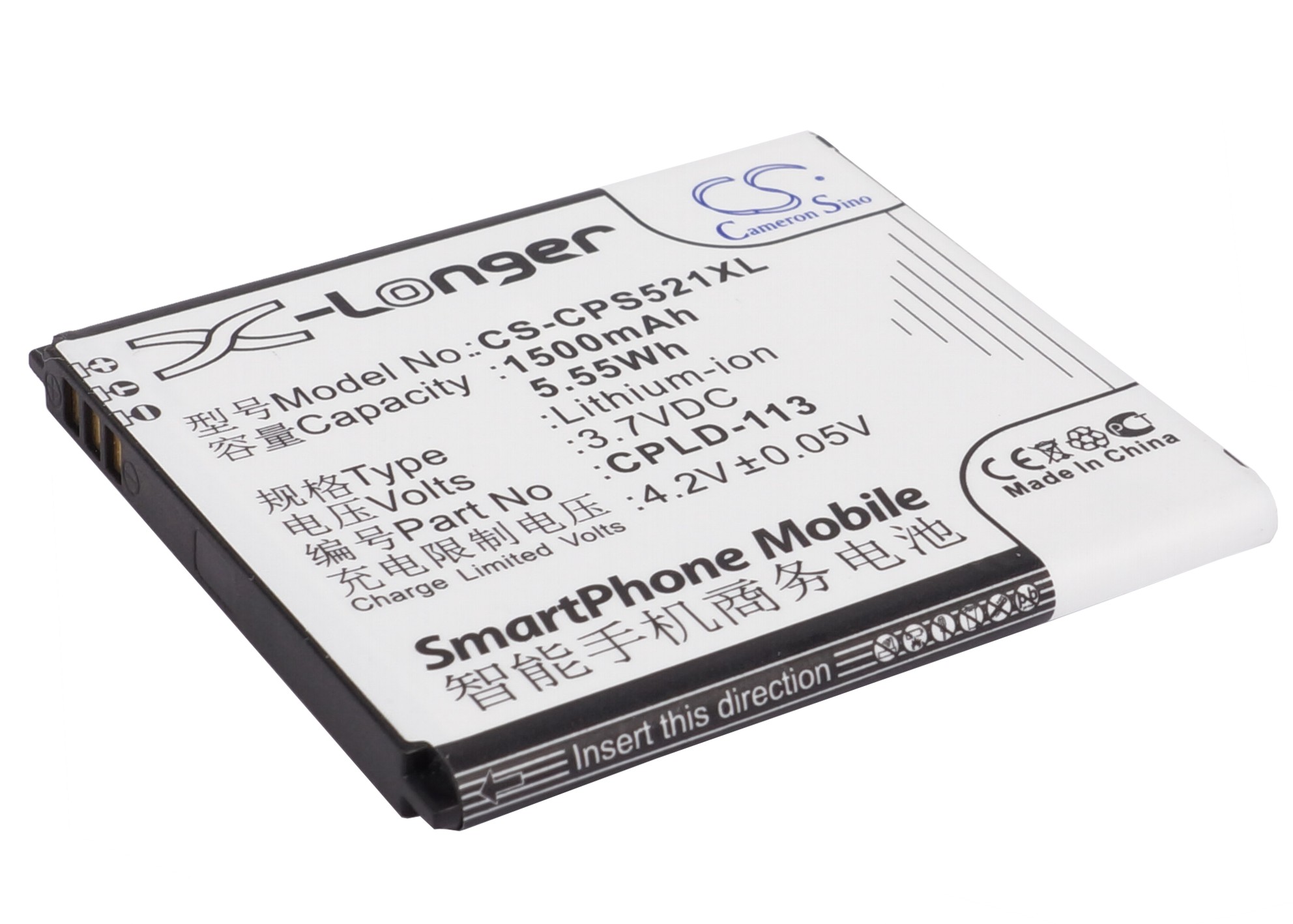 1500 mAh for Coolpad CPLD-113