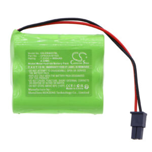 Cobra 5370 6422 GP60AAH6YMX Siren Alarm Replacement Battery 600mAh