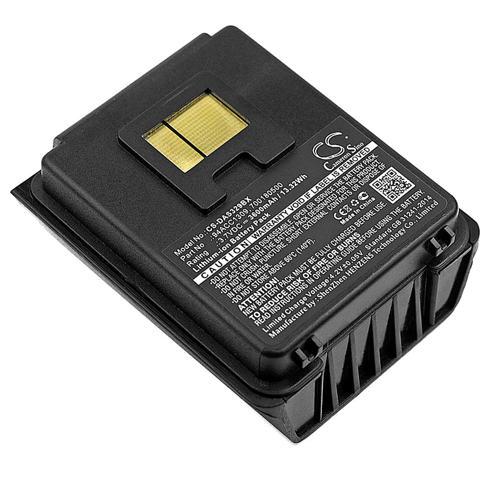 Datalogic Skorpio 700180500 Replacement Battery 3600mAh